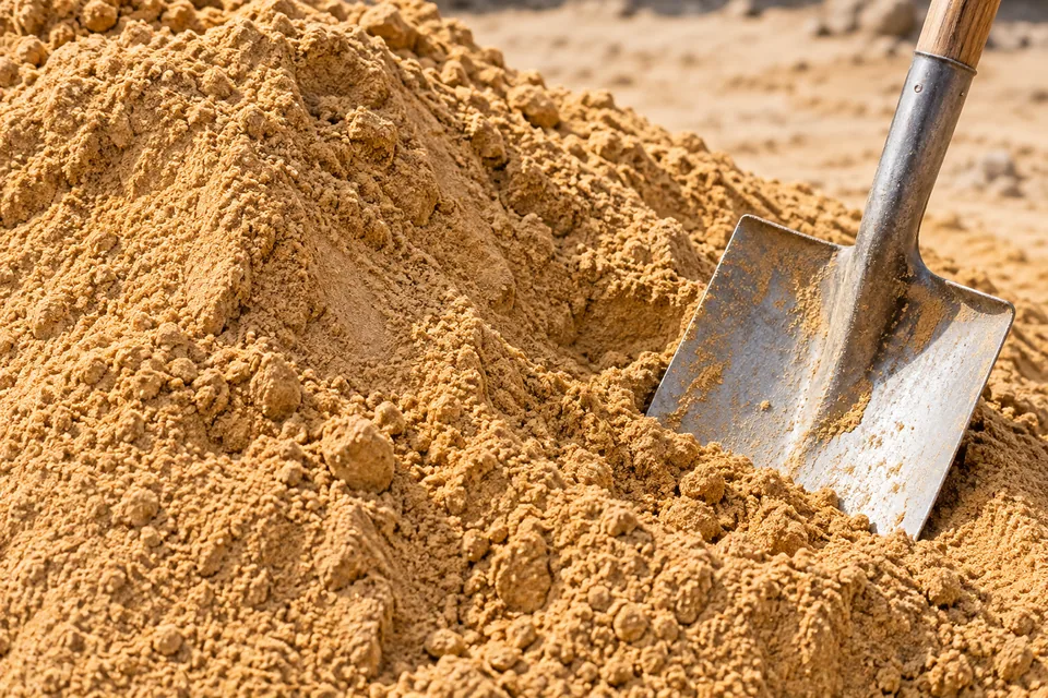 Tan raiti sand material
